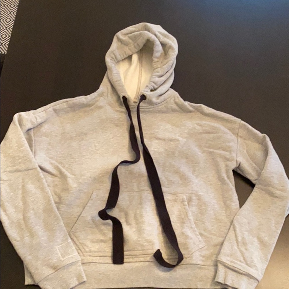 Wesley grey hooded sweatshirt